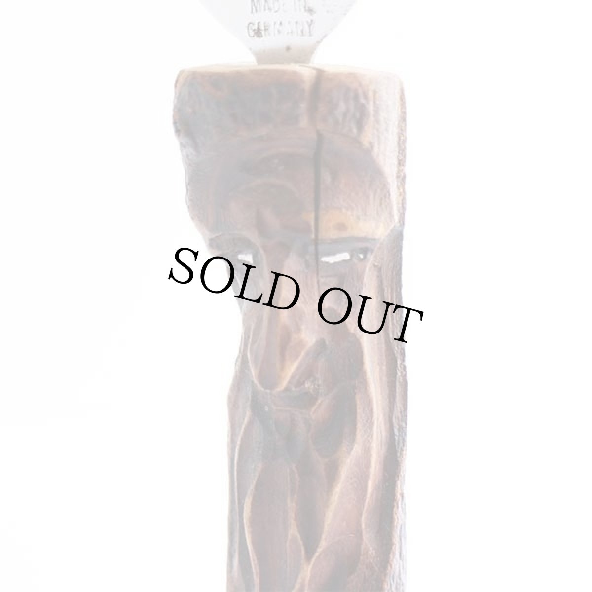 画像3: ドイツ製 フェイスモチーフ 木彫り ボトルオープナー★栓抜き (3)