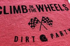 画像4: 新品★CLIMB IN THE WHEELS DIRT PARTY ウエス 赤 (4)