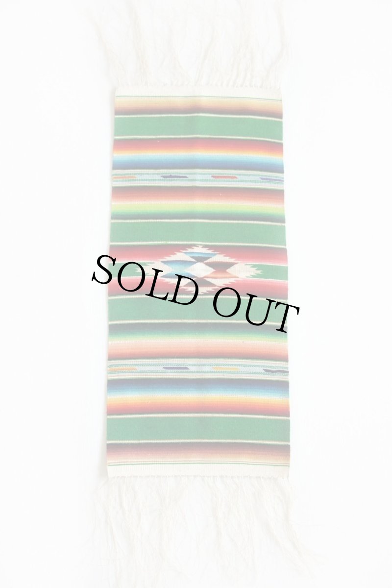 画像2: ビンテージ メキシカン ラグ サラペ ミニ (2)