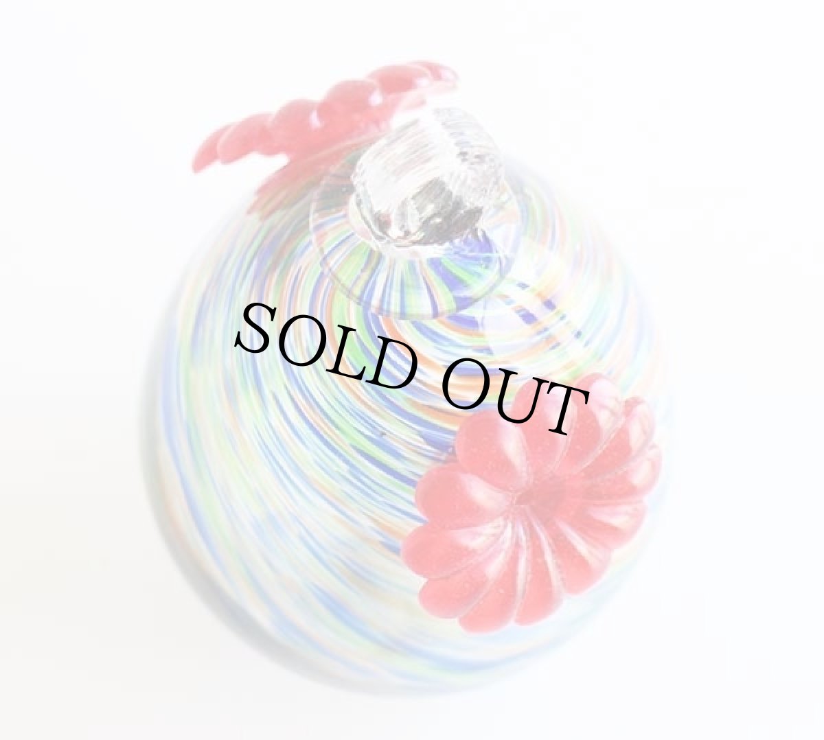 画像3: マーブル模様 ガラス細工 吊り下げ 花瓶★植木鉢 (3)