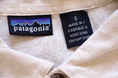 画像4: 90s patagoniaパタゴニア 半袖 ヘンプ シャツ ベージュ S (4)