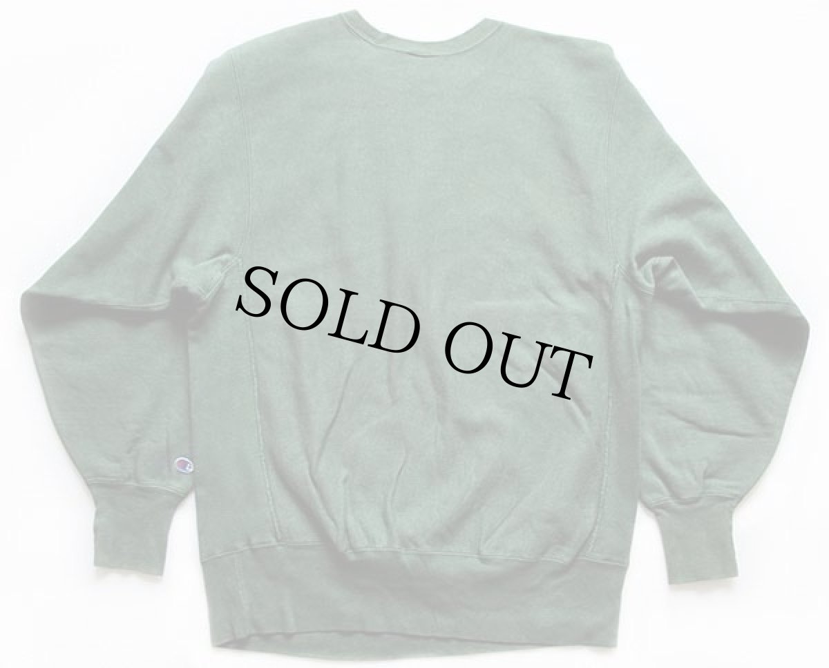 画像2: 90s USA製 Championチャンピオン HGA リバースウィーブ スウェット 緑 XL (2)