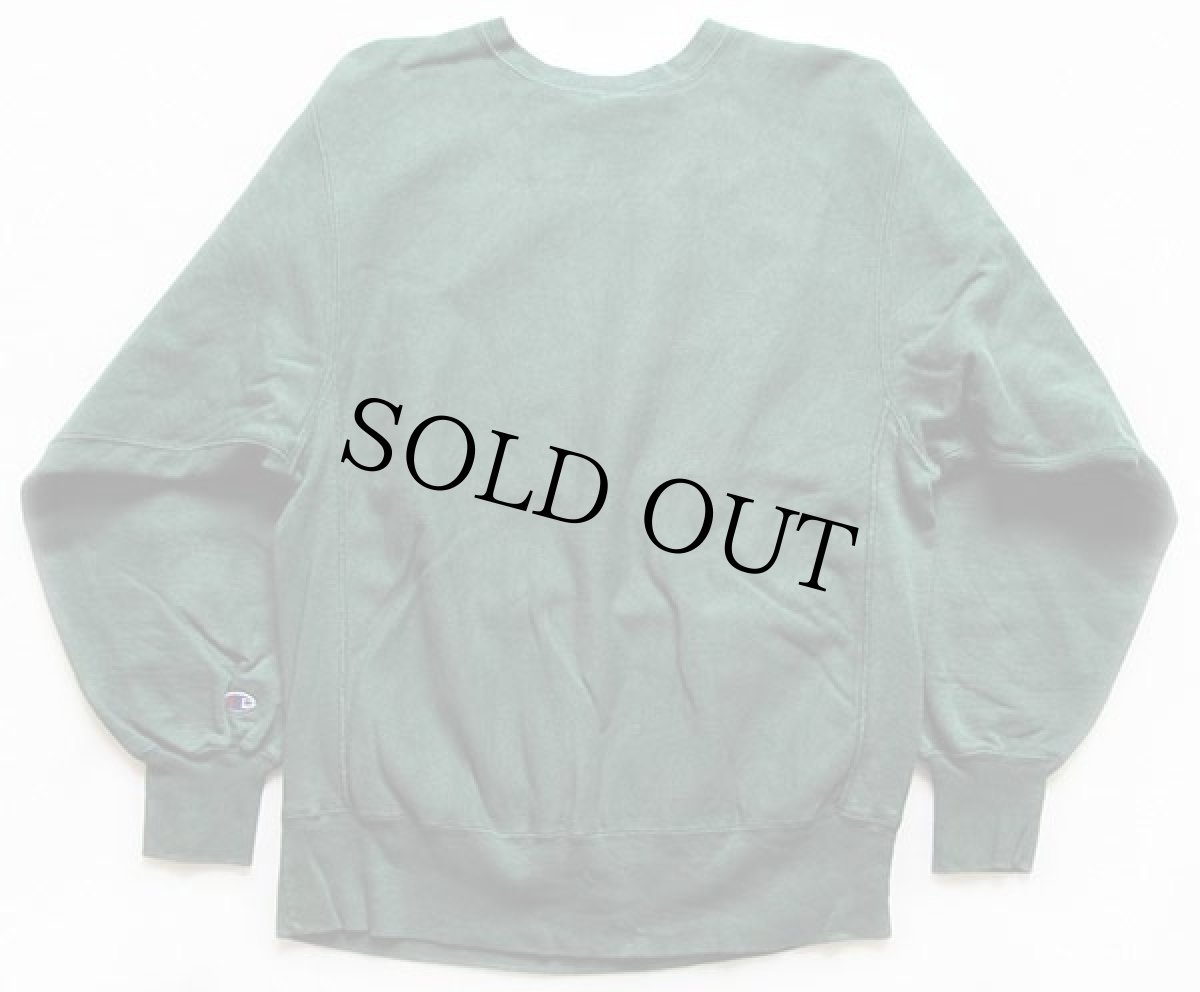 画像2: 90s USA製 Championチャンピオン MINNESOTA リバースウィーブ スウェット 緑 XL (2)