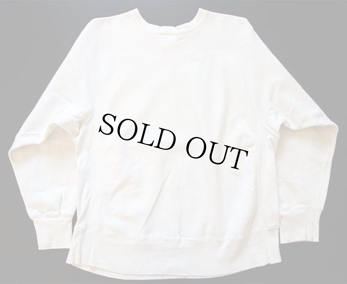 画像2: 80s USA製 Championチャンピオン UCLA リバースウィーブ スウェット 白 L (2)