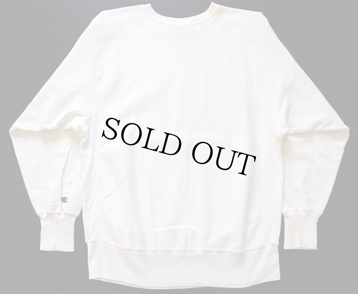 画像2: 90s USA製 Championチャンピオン GUSTAVUS ADOLPHUS リバースウィーブ スウェット 白 XL (2)