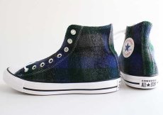 画像2: 未使用★CONVERSEコンバース ALLSTARオールスター HI ウール ブロックチェック 8 (2)