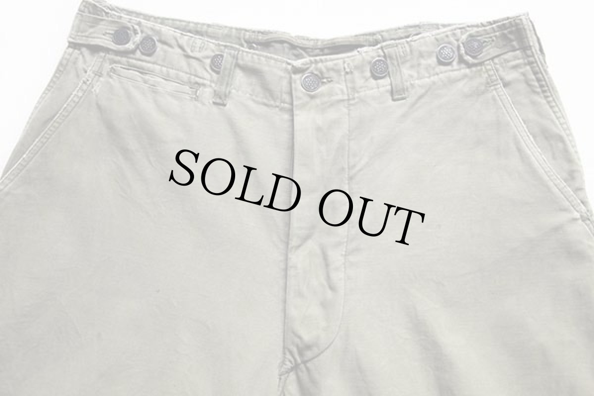 画像2: 40s 米軍 U.S.ARMY M-43 フィールドパンツ w35 (2)