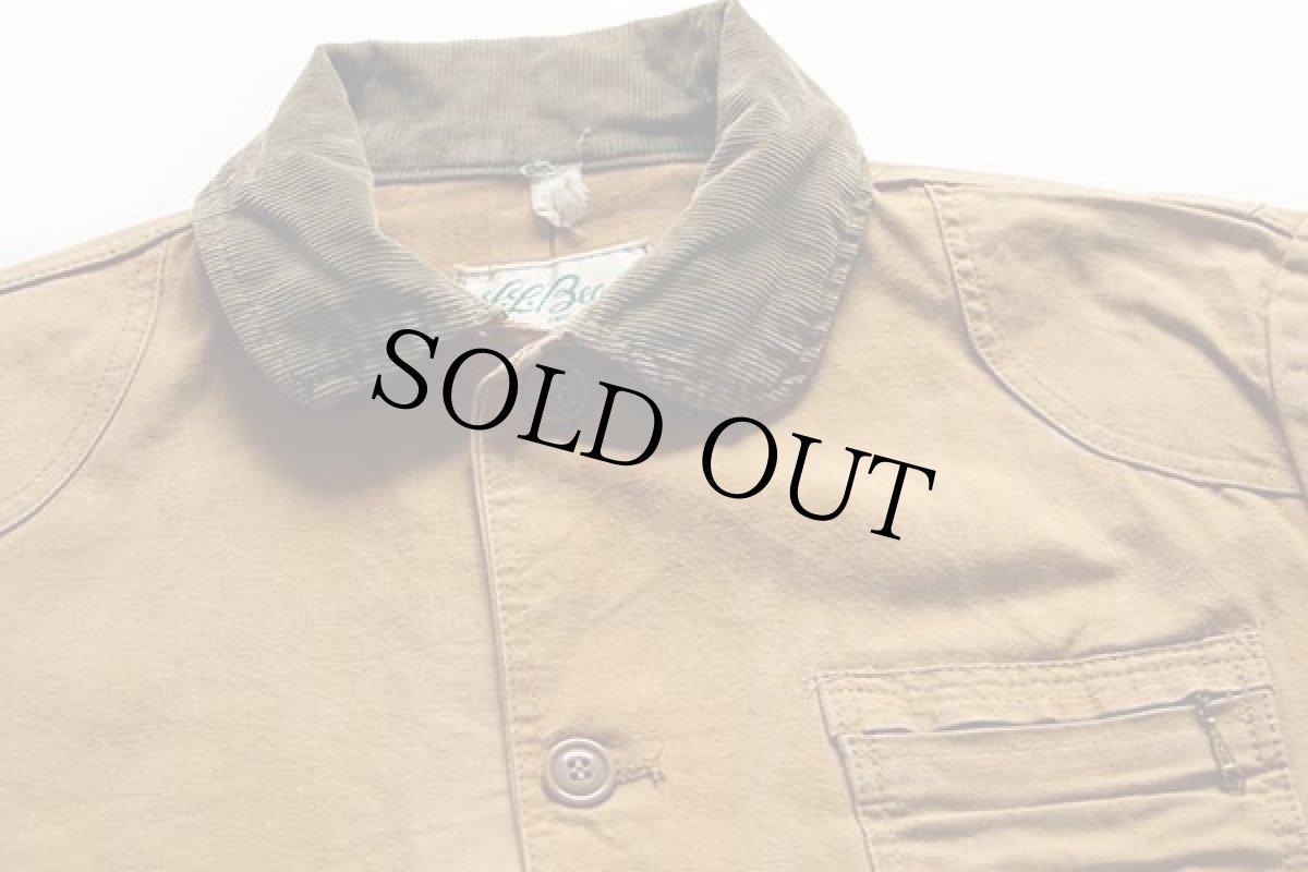 画像3: 70s L.L.Bean 筆記体タグ ダック地 ハンティングジャケット カーキ (3)