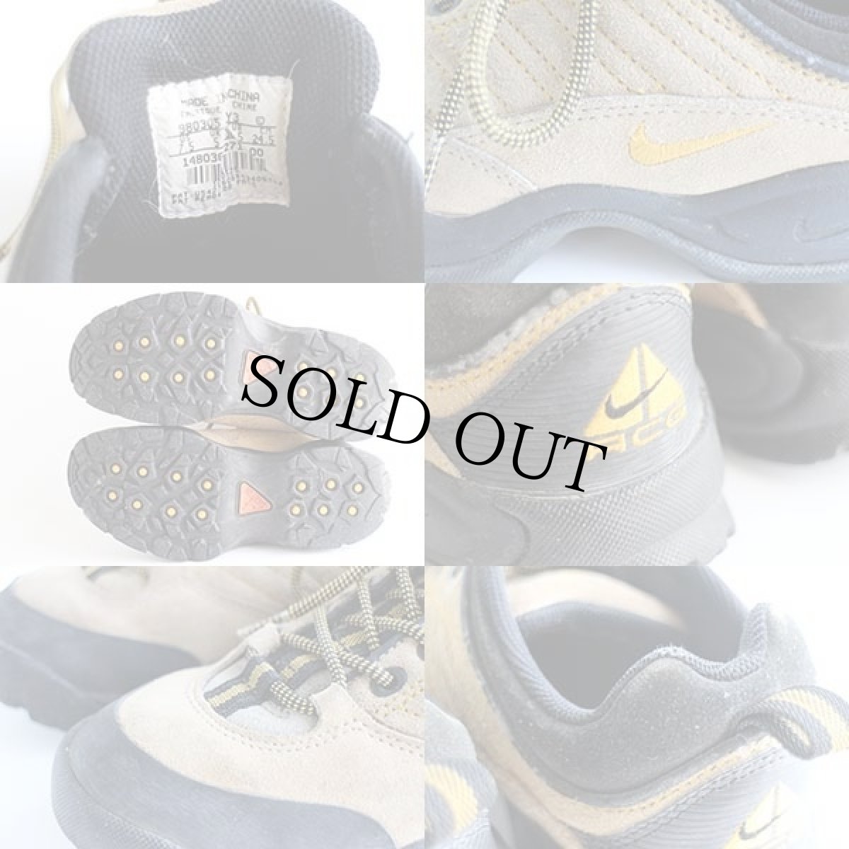 画像4: 90s NIKEナイキ ACG スエード トレッキングシューズ 24.5cm (4)