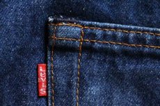 画像6: 80s USA製 Levi'sリーバイス 505 黒カン デニムパンツ w36 L34 (6)