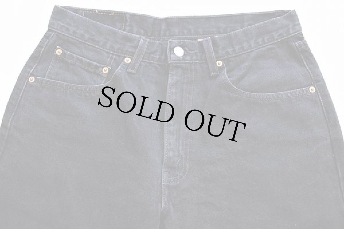 画像2: 90s Levi'sリーバイス 550 ブラック デニムパンツ w34 L32 (2)