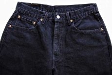 画像2: 90s Levi'sリーバイス 550 ブラック デニムパンツ w34 L32 (2)