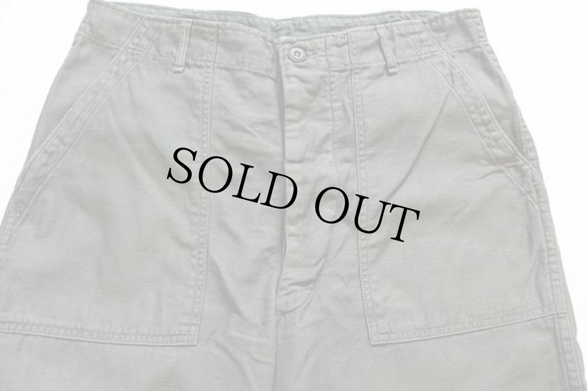 画像2: 60s 米軍 U.S.ARMY ユーティリティ ベイカーパンツ w36 L31 (2)