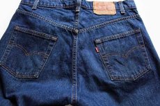 画像3: 80s USA製 Levi'sリーバイス 505 黒カン デニムパンツ w36 L34 (3)