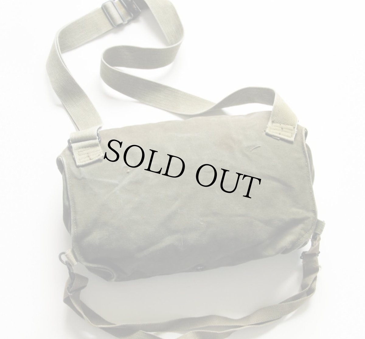 画像2: 40s 米軍 U.S.ARMY ガスマスクバッグ (2)