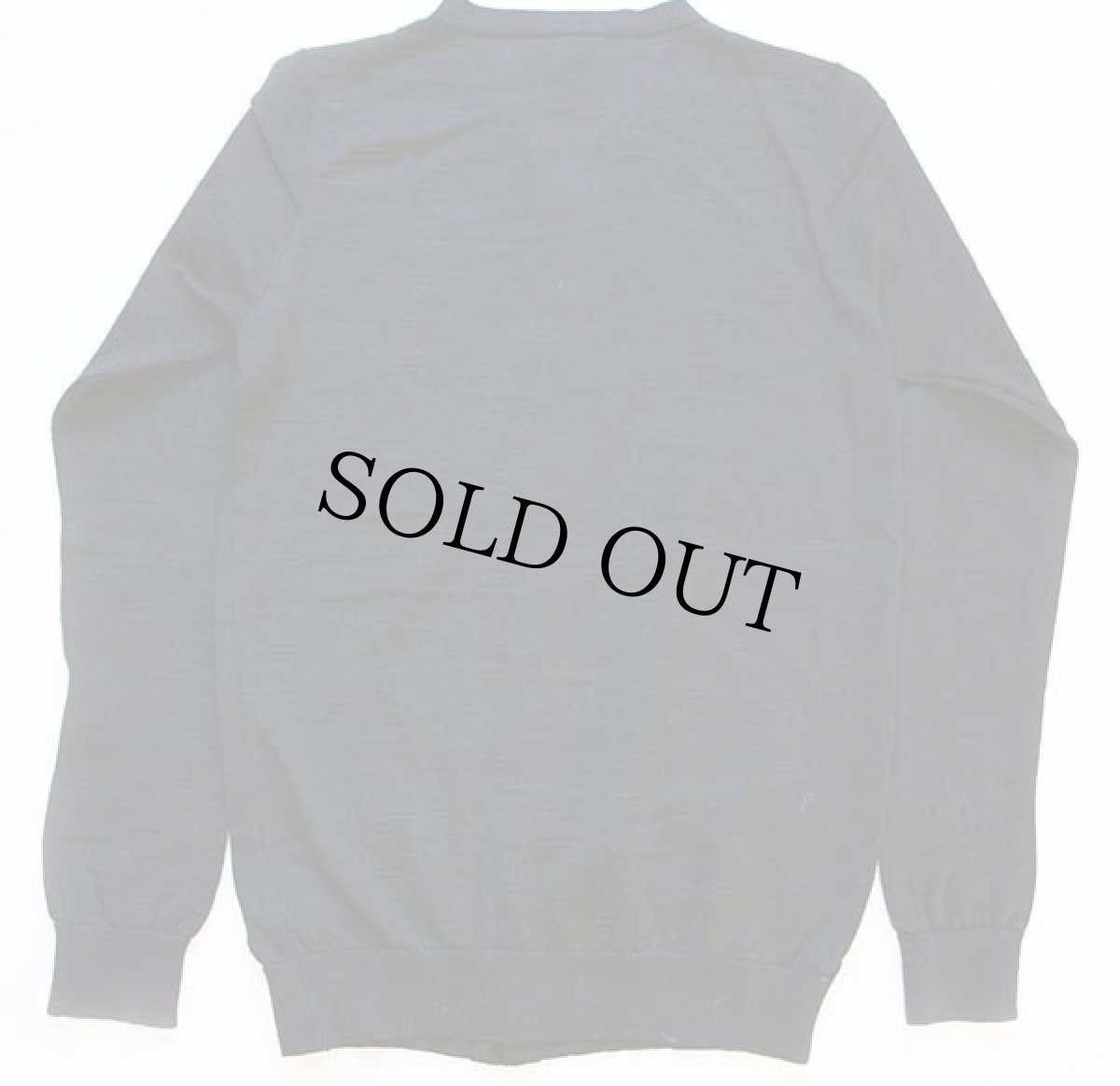 画像3: デンマーク製 S.N.S. HERNING ウールニット カーディガン 黒 S (3)