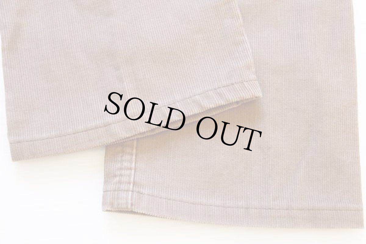 画像6: デッドストック★80s Levi'sリーバイス 519 コーデュロイパンツ ベージュ w31 L32 (6)