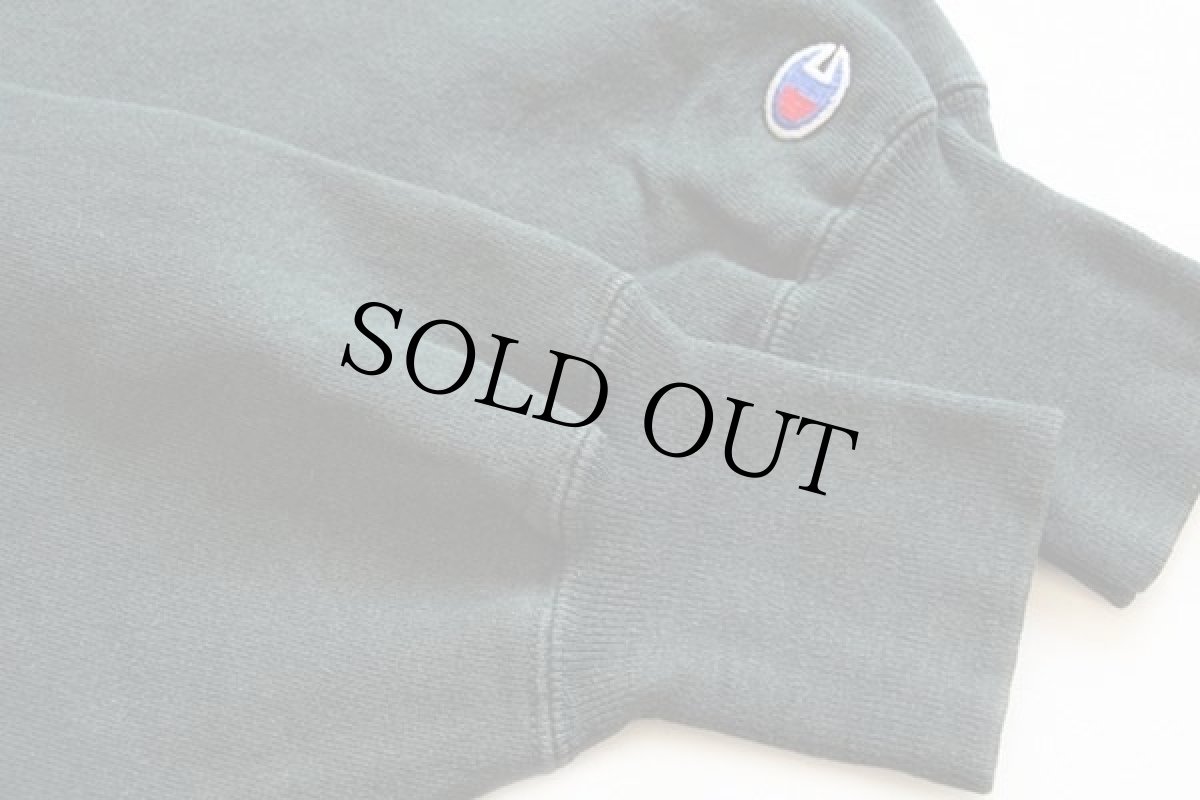 画像5: 90s USA製 Championチャンピオン CLARKSON リバースウィーブ スウェットパーカー 緑 L (5)