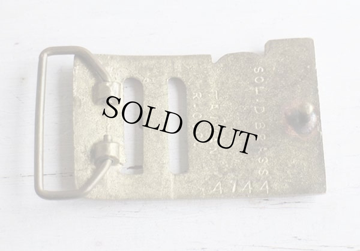 画像2: 70s Harry ネーム ブラス バックル★ベルト (2)