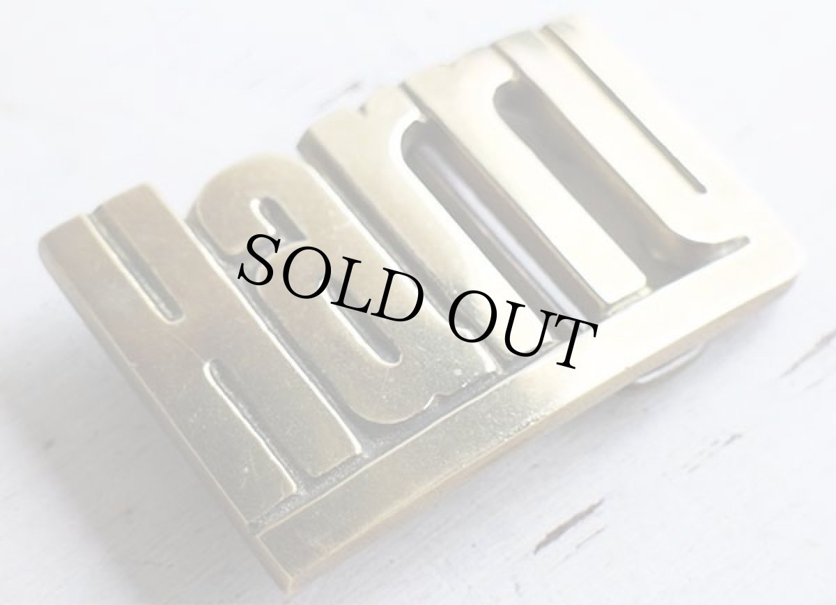 画像3: 70s Harry ネーム ブラス バックル★ベルト (3)