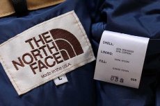 画像4: 80s USA製 THE NORTH FACEノースフェイス 茶タグ ダウンベスト タン L (4)