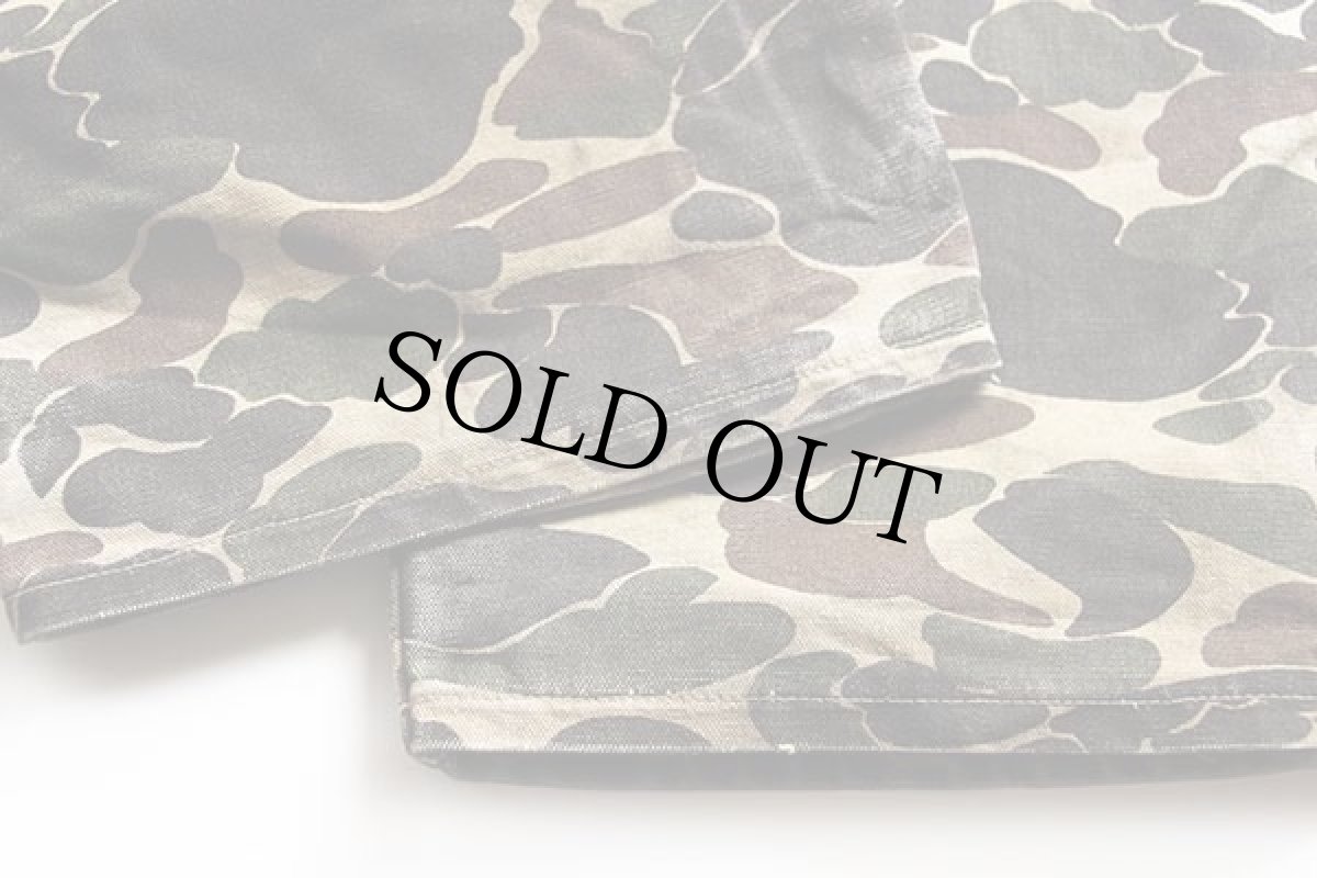 画像7: 90s USA製 carharttカーハート ダックハンターカモ ダック地 ダブルニー オーバーオール w34 (7)