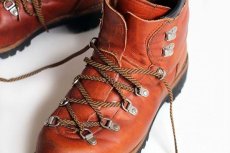 画像7: 70s USA製 REDWINGレッドウイング 825 犬タグ アイリッシュセッター マウンテンブーツ 赤茶 9M (7)