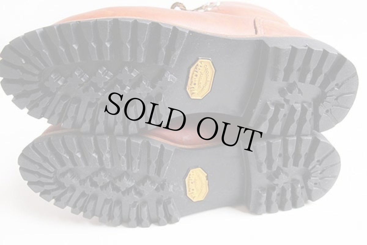 画像4: 70s USA製 REDWINGレッドウイング 825 犬タグ アイリッシュセッター マウンテンブーツ 赤茶 9M (4)