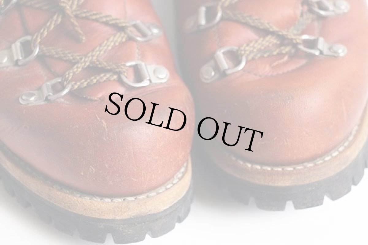 画像8: 70s USA製 REDWINGレッドウイング 825 犬タグ アイリッシュセッター マウンテンブーツ 赤茶 9M (8)