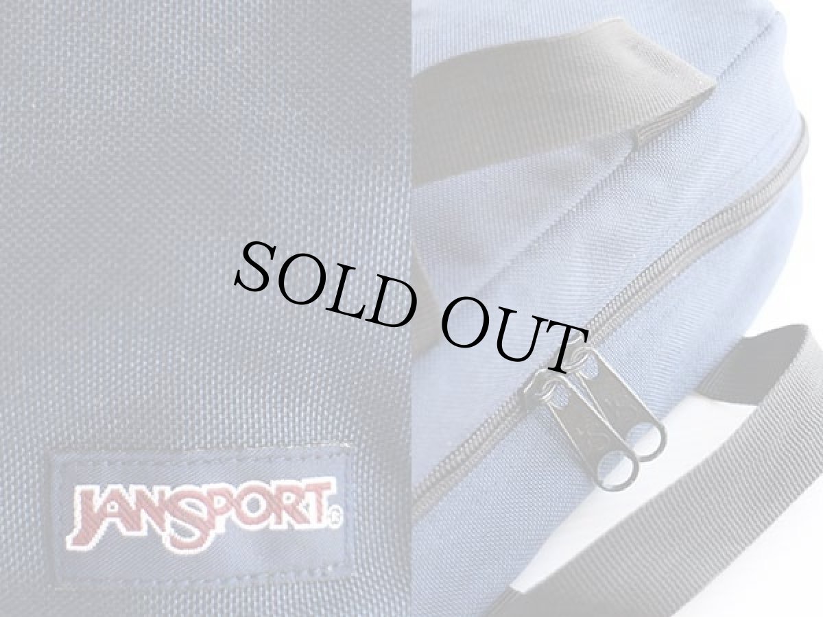 画像3: JANSPORTジャンスポーツ ナイロン ハンドポーチ 紺 (3)