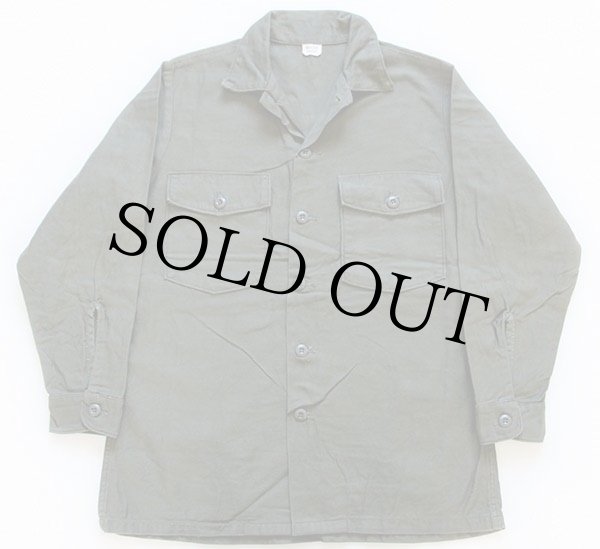 70s 米軍 U.S.ARMY ユーティリティシャツ 15.5 - Sixpacjoe Web Shop