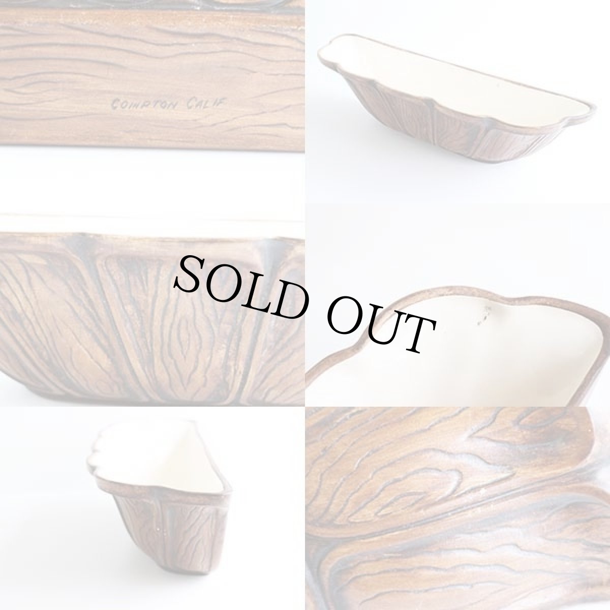 画像5: ビンテージ Compton CALIF セラミック プランター★植木鉢 (5)