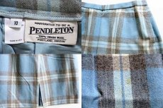 画像3: USA製 PENDLETONペンドルトン タータンチェック マキシ丈 ウールスカート 10 (3)