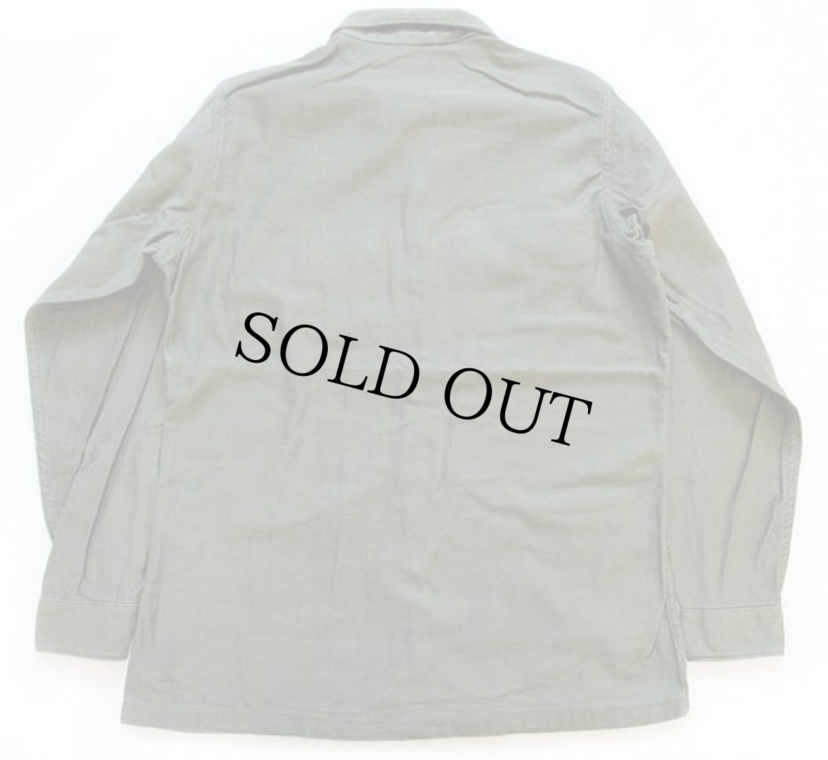 画像2: 60s 米軍 U.S.ARMY ユーティリティシャツ 15.5 (2)