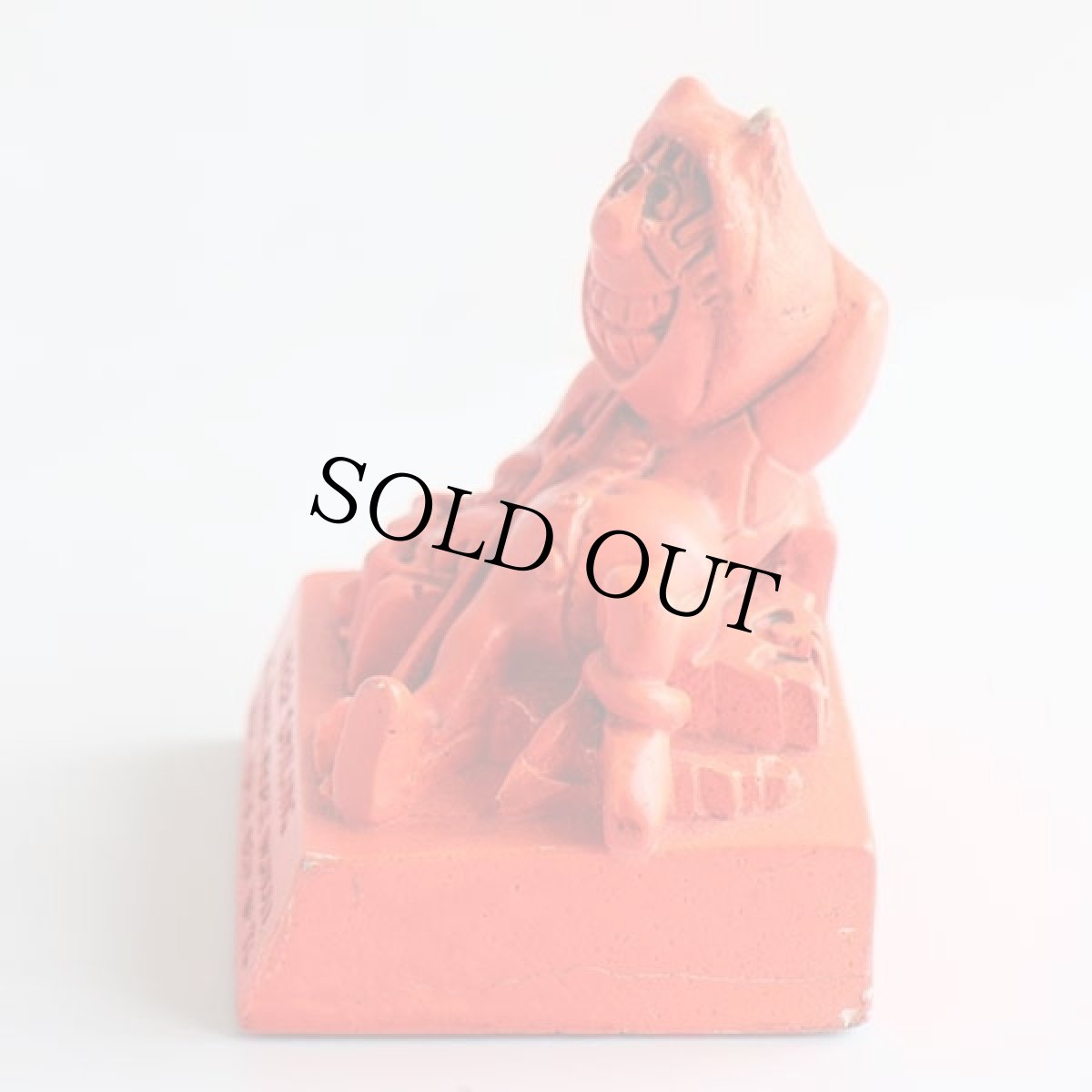 画像3: 60s USA製 KEEP SMILING レッドデビル メッセージドール (3)