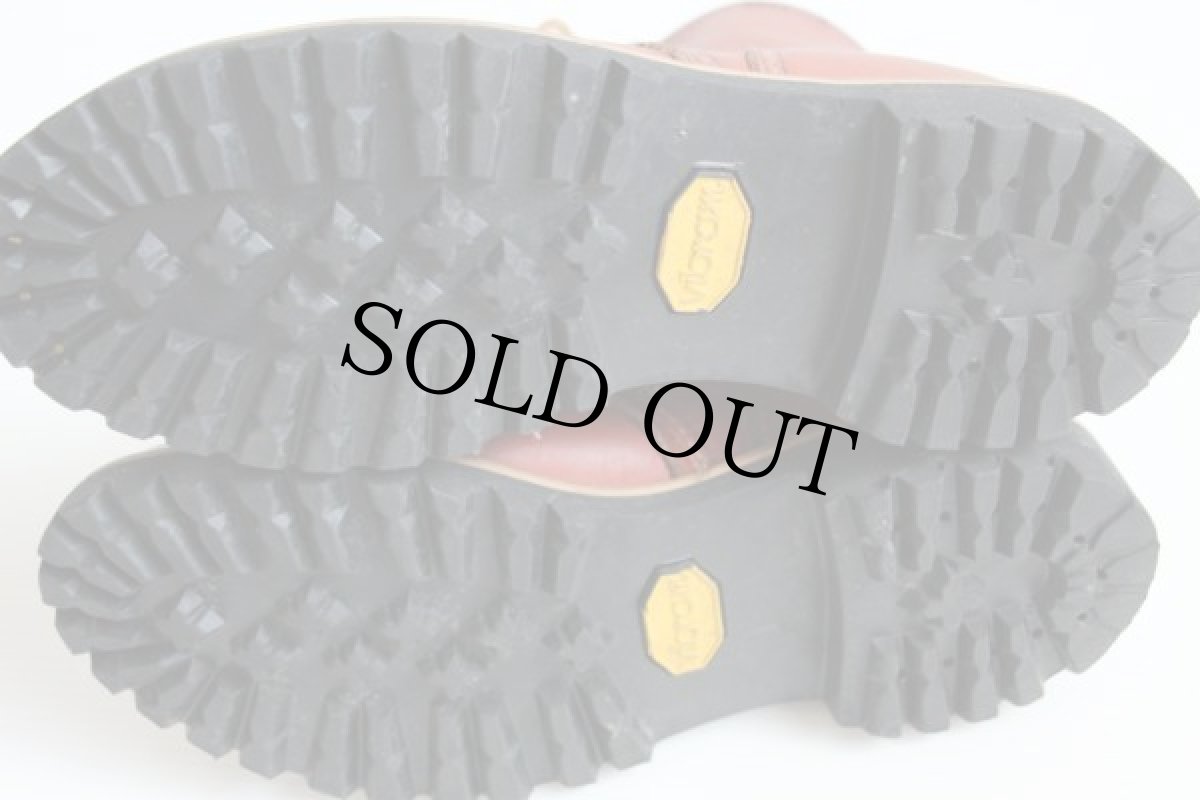 画像4: 90s USA製 REDWINGレッドウイング 899 半円犬タグ アイリッシュセッター ブーツ 赤茶 7.5D (4)