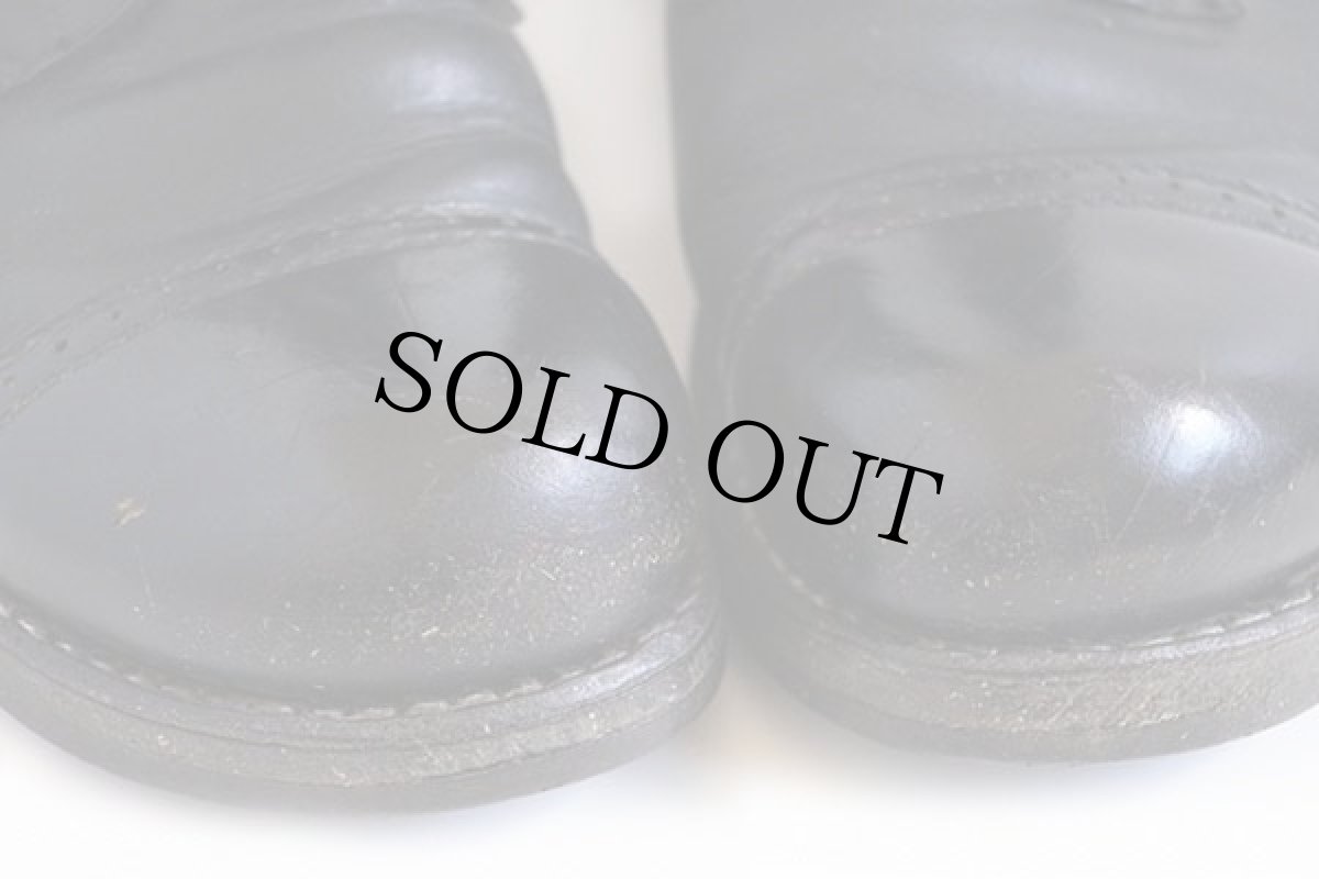 画像8: 50s 米軍 Corcoranコーコラン キャップトゥ ジャンプブーツ 黒 8.5D (8)