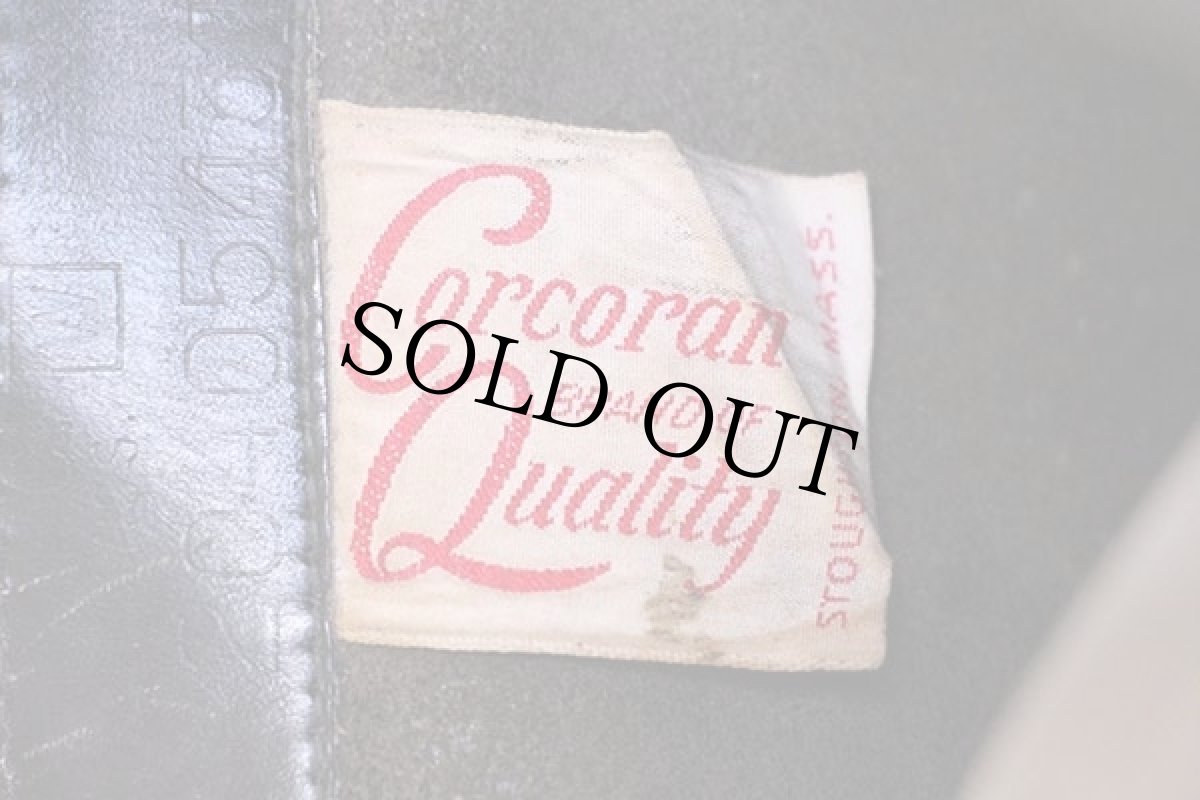 画像5: 50s 米軍 Corcoranコーコラン キャップトゥ ジャンプブーツ 黒 8.5D (5)