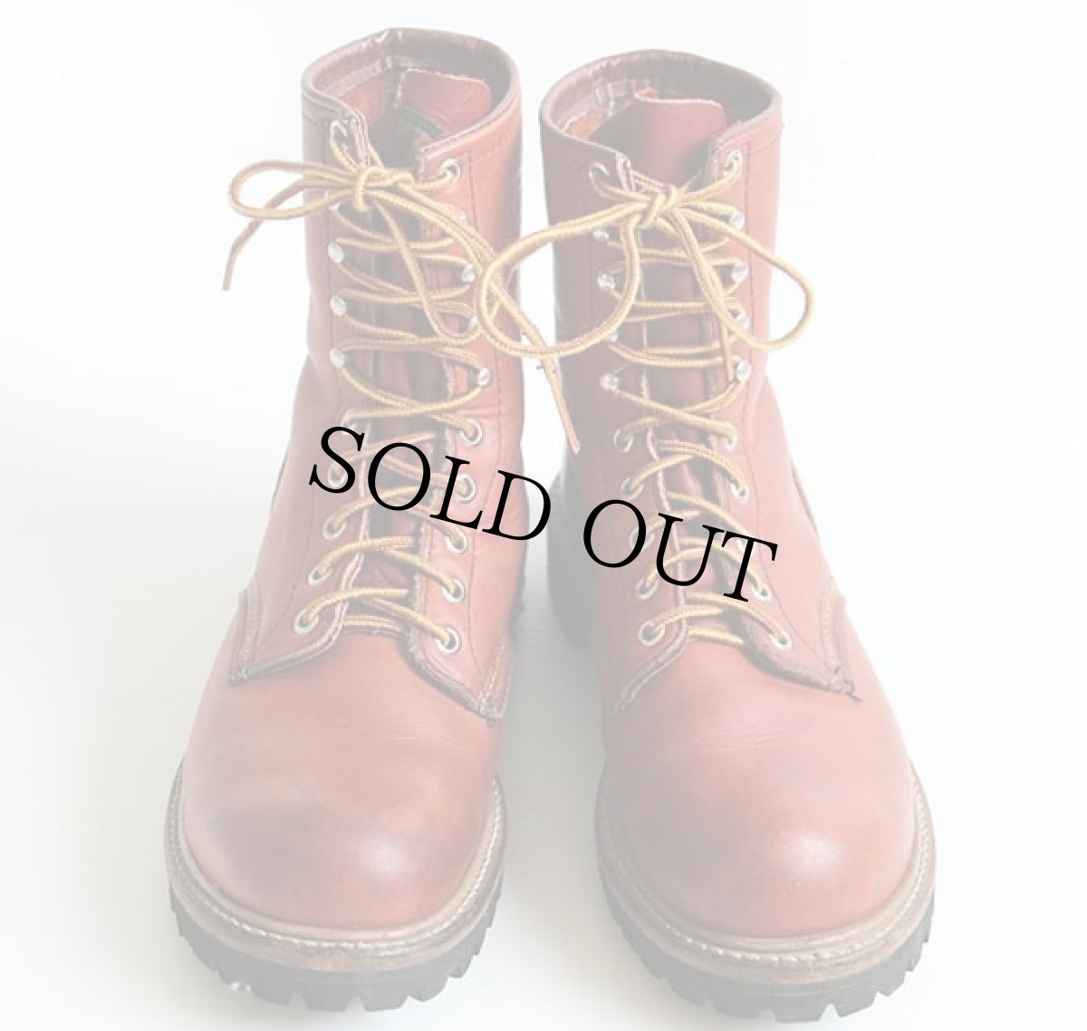 画像3: 90s USA製 REDWINGレッドウイング 899 半円犬タグ アイリッシュセッター ブーツ 赤茶 7.5D (3)
