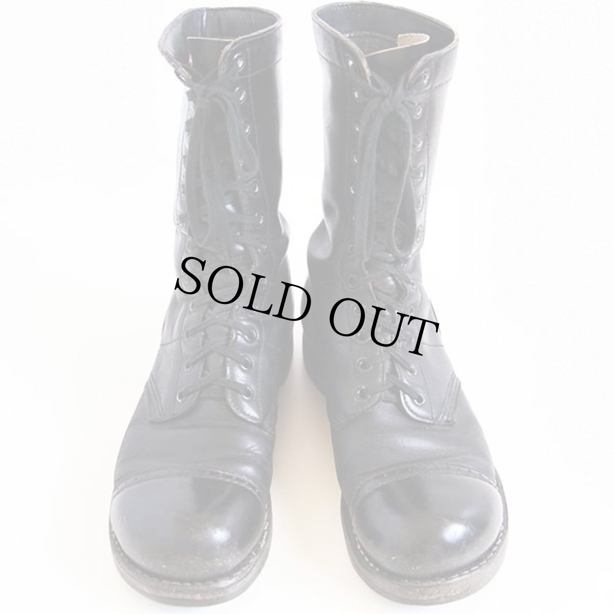 画像3: 50s 米軍 Corcoranコーコラン キャップトゥ ジャンプブーツ 黒 8.5D (3)