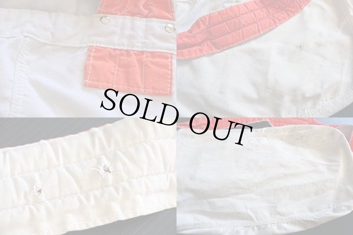 画像3: ビンテージ 無地 キャンバス ニュースペーパーバッグ 生成り (3)