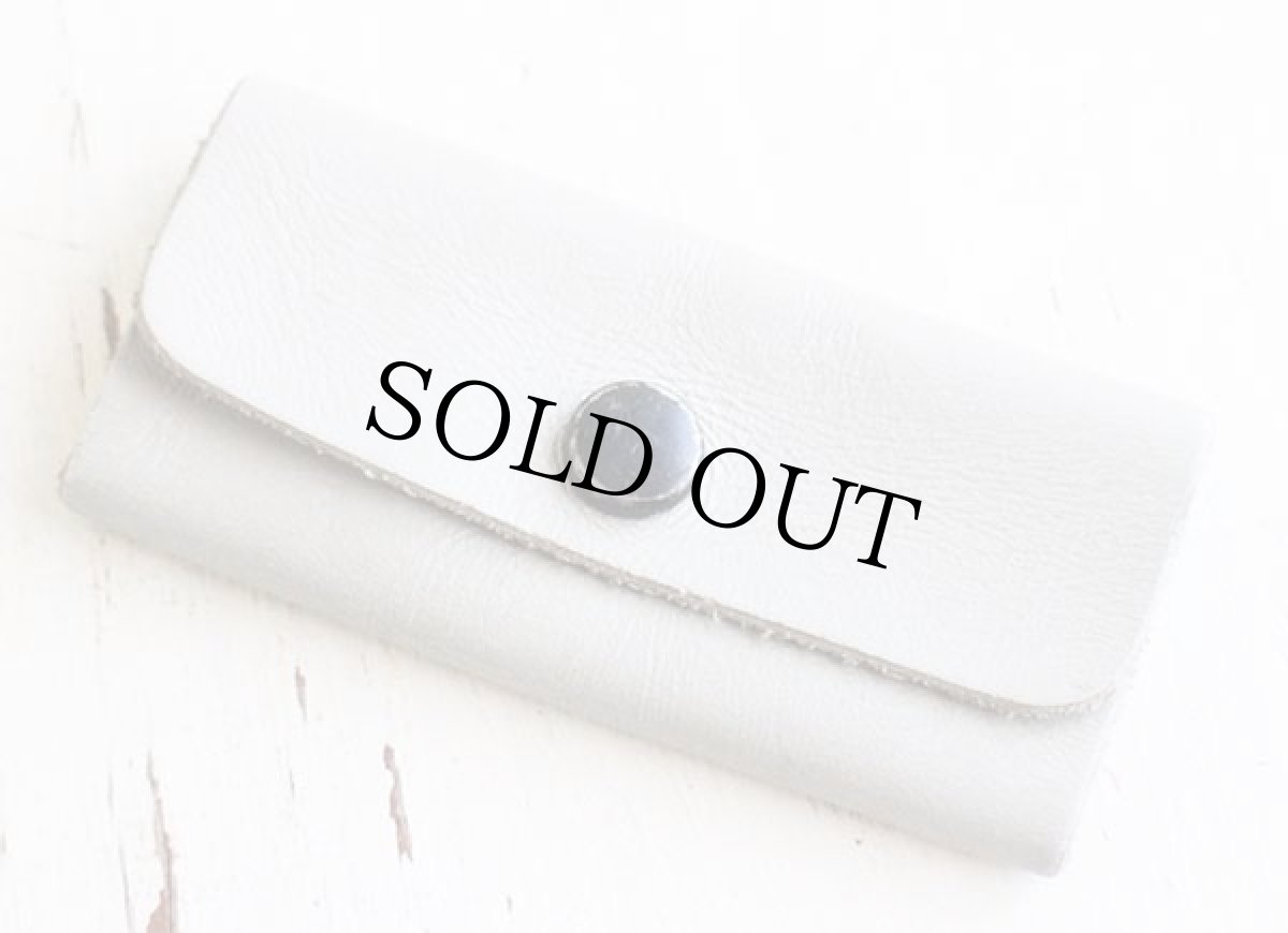 画像2: DON LUCAS CADILLAC キャデラック レザー キーケース グレー (2)