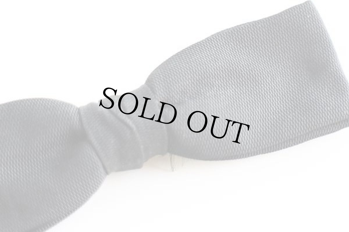 画像3: ビンテージ 無地 クリップ式 蝶ネクタイ 黒★S (3)