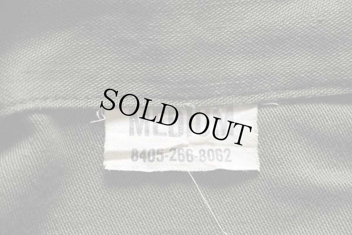 画像4: 60s 米軍 U.S.ARMY パッチ付き ユーティリティシャツ M (4)