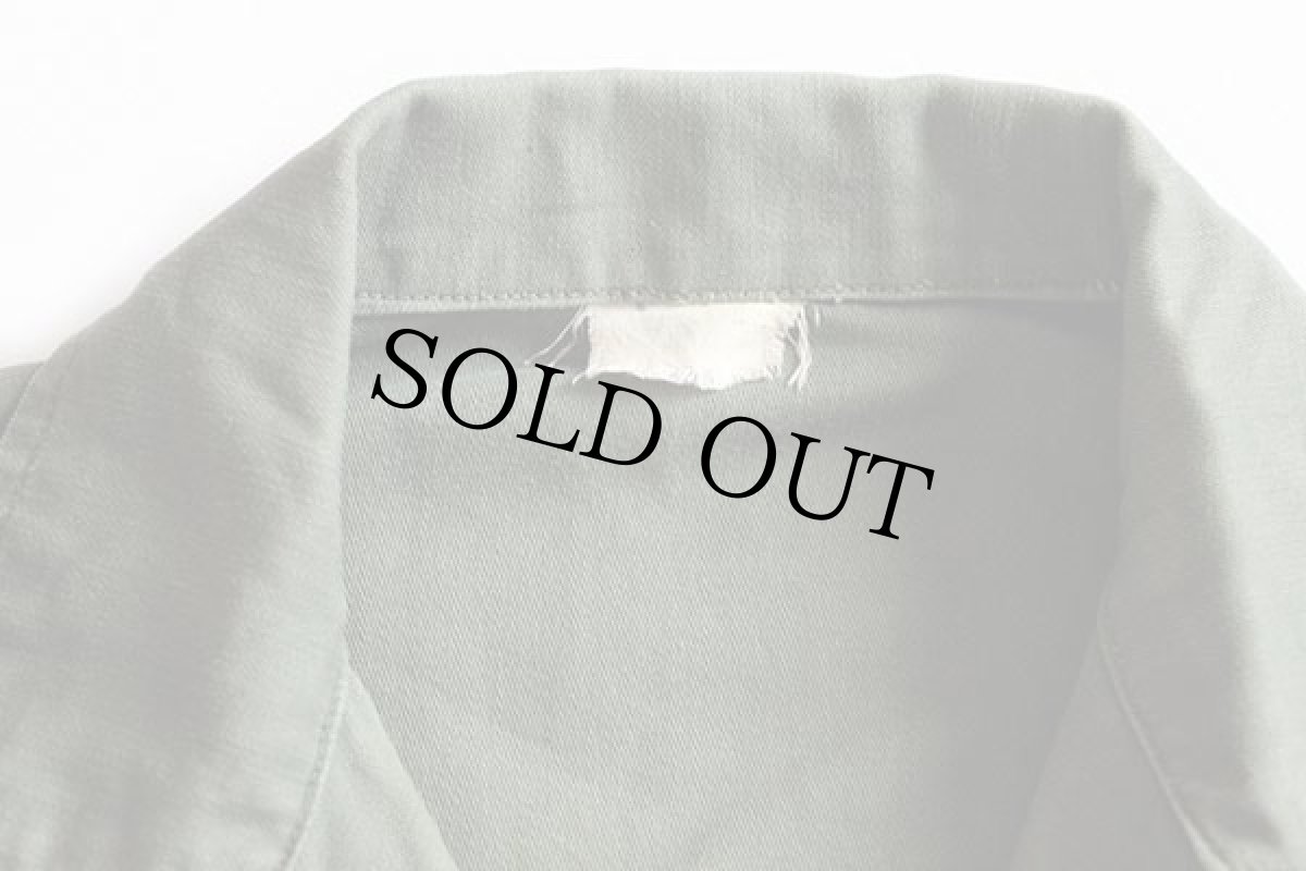 画像4: 60s 米軍 U.S.ARMY パッチ付き ユーティリティシャツ (4)