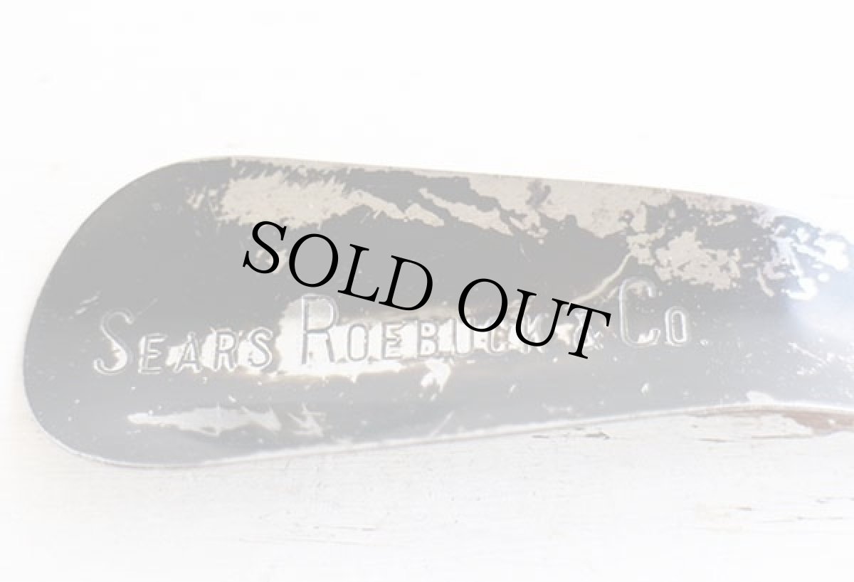 画像3: ビンテージ SEARS ROEBUCK 黒ラッカー シューホーン (3)