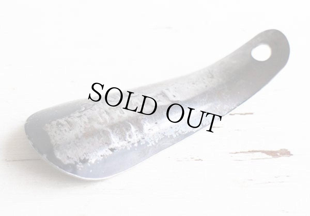 画像2: ビンテージ THE HANOVER SHOE 黒ラッカー シューホーン (2)