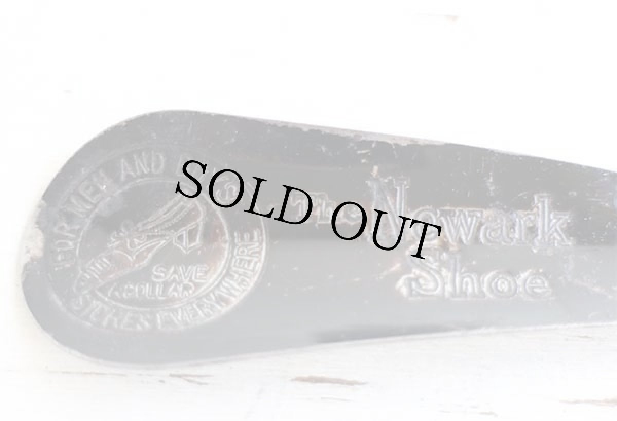 画像3: ビンテージ The Newark Shoe 黒ラッカー シューホーン (3)