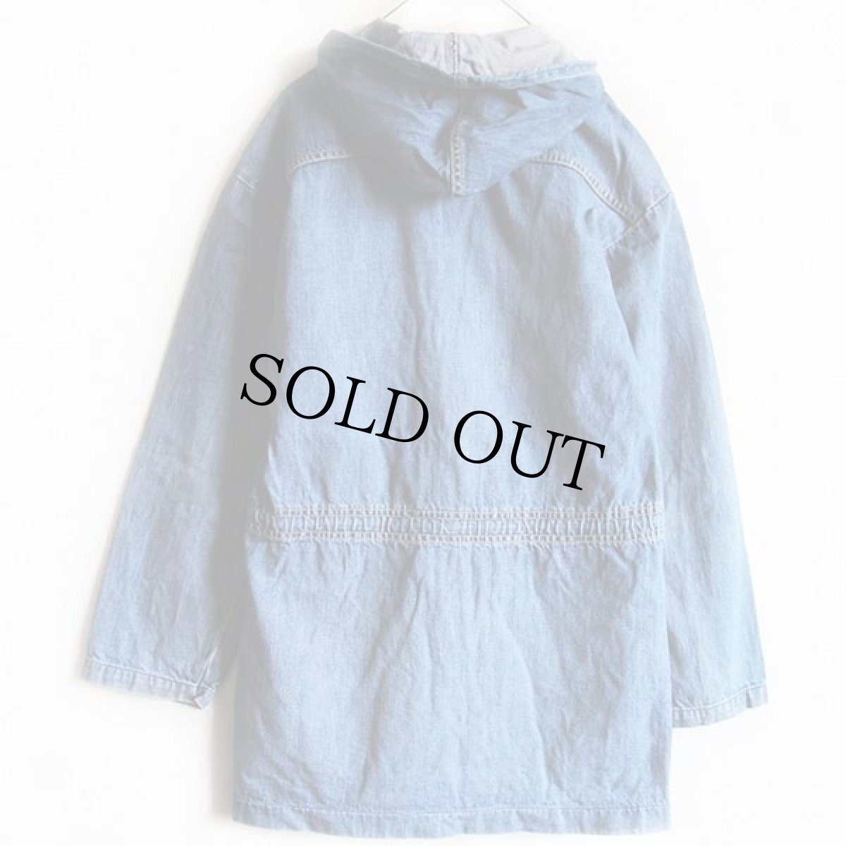 画像2: 70s USA製 Leeリー デニムパーカー M-R (2)