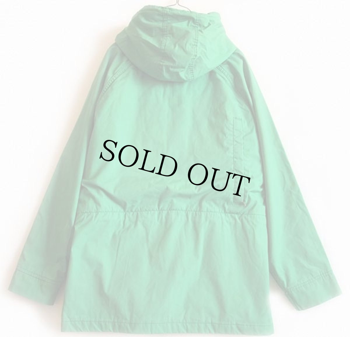 画像2: 70s USA製 Woolrichウールリッチ マウンテンパーカー ライトグリーン W-L (2)